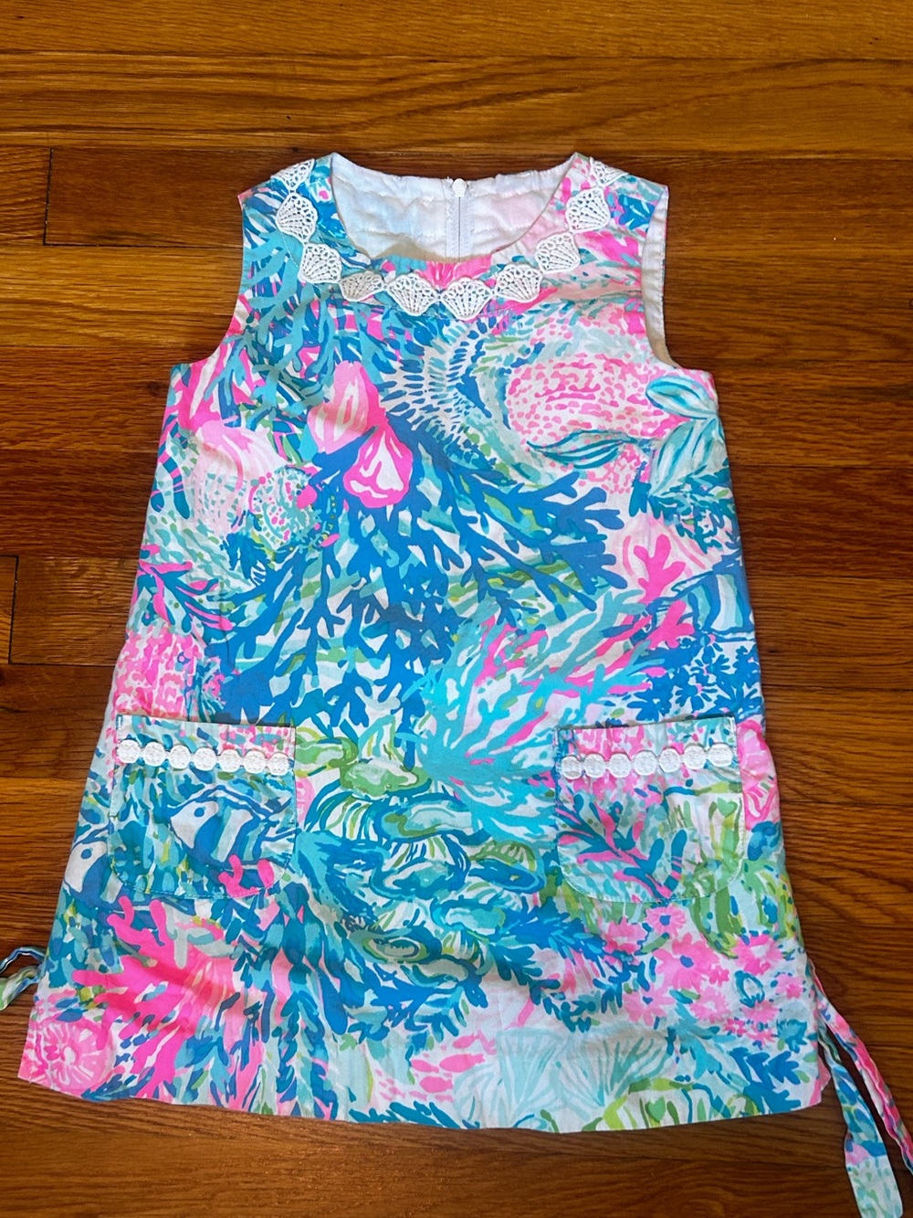 Lilly Pulitzer Girls Floral Dress size 3T